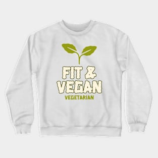 Fit & Vegan Crewneck Sweatshirt